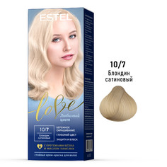 Краска для волос ESTEL LOVE 10.7 блондин сатиновый 50+50+15 мл