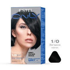 Краска для волос ESTEL Only 1.0 черный классический 50+50+25 мл