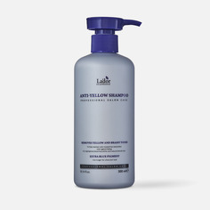 Шампунь оттеночный против желтизны волос Anti Yellow Shampoo 300 мл Lador