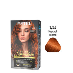 Краска для волос ESTEL Color Signature 7.44 морской коралл 60+60+50 мл