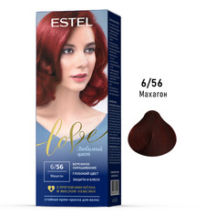 Краска для волос ESTEL LOVE 6.56 махагон 50+50+15 мл