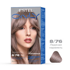 Краска для волос ESTEL Only 8.76 светло-русый коричнево-фиолетовый 50+50+25 мл