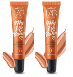 Блеск-бальзам для губ Витэкс LAB colour My Lipbalm 05 Fresh Mango 15 мл 2 шт Viteks