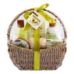 Косметический набор для тела Avocado Bath Gift Set женский 5 предметов