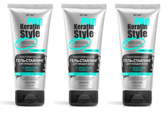 Гель-стайлинг Витэкс для укладки волос Keratin Pro Style экстрасильная 150 мл 3 шт Viteks