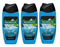 Гель для душа Palmolive 3 в 1 Men Спорт Восстанавливающий 250 мл 3 шт