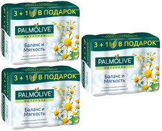 Мыло Palmolive туалетное Натурэль Баланс и Мягкость, 360 г х 3 шт