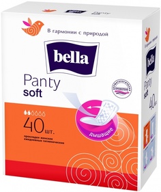 Прокладки ежедневные Bella PANTY SOFT, 40 шт