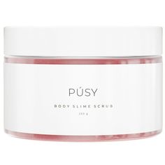 Скраб-слайм для тела Pusy Body Slime Scrub розовый 250 г