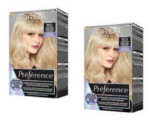 Краска для волос LOreal Paris Preference COOL BLONDS 10.1 HELSINKI 950 2 шт