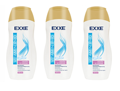 Бальзам-ополаскиватель для волос EXXE Vitamin pro Объём и сияние 400 мл 3 шт