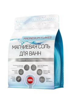 Магниевая соль для ванн Alliance-Lab Бишофит очищенный, пакет, 1500 г