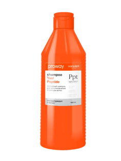 Шампунь Concept для восстановления структуры волос Yes! Peptide ProWay 400 мл