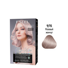 Краска для волос ESTEL Color Signature 9.15 розовый жемчуг 60+60+50 мл