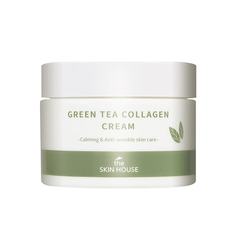 Крем THE SKIN HOUSE для лица с коллагеном и экстрактом зеленого чая GreenTea Collagen 50мл