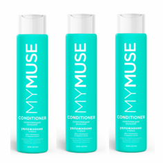 Бальзам для волос Grass My Muse беcсульфатный укрепляющий 400 мл 3 шт Mymuse