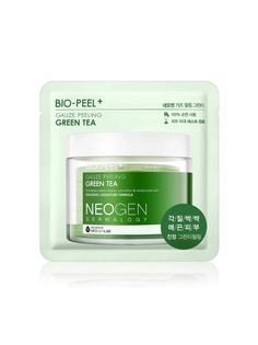 Пилинг пэд Neogen Dermatology успокаивающий с зеленым чаем Bio Peel Gauze Peeling Green