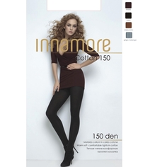 Колготки женские Innamore Cotton 150 черные 4