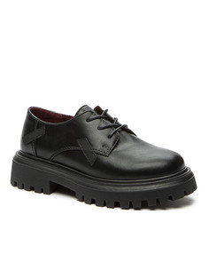 Полуботинки кожаные BETSY черные (31)