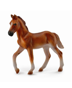 Фигурка лошади Жеребёнок Перуанский Пасо каштановый, M Collecta