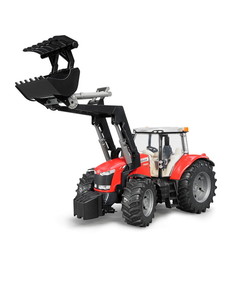 Трактор Massey Ferguson 7600 с погрузчиком Bruder