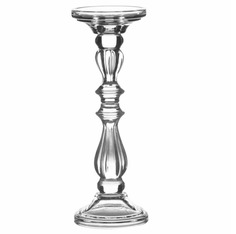 Подсвечник Decor de table 2 в1 Ле Прованс стеклянный 28,5 см