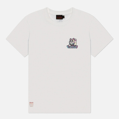 Женская футболка Evisu Lucky Cat Embroidery, цвет белый, размер L