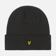 Шапка Lyle & Scott Classic Fine Knit, цвет серый