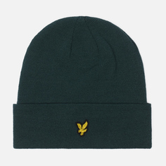 Шапка Lyle & Scott Classic Fine Knit, цвет зелёный