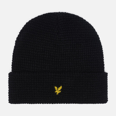 Шапка Lyle & Scott Waffle, цвет чёрный