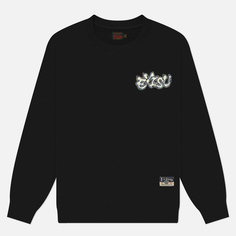 Мужская толстовка Evisu Heritage Ninja Daruma Printed Daicock, цвет чёрный, размер XXL