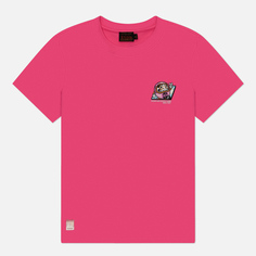 Женская футболка Evisu Daruma Embroidery, цвет розовый, размер XS