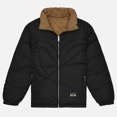 Мужской пуховик Evisu Heritage Seagull Flocking All Over Print Reversible Down, цвет серый, размер S