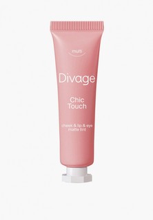 Тинт для губ, щек и век Divage
