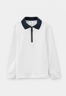 Поло Button Blue
