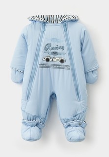 Комбинезон утепленный, варежки и пинетки Pilguni