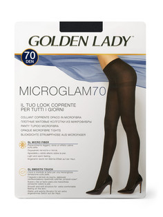Колготки жен.GLd Micro Glam 70 Nero Golden Lady