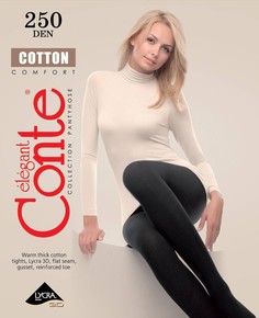 Колготки женские Conte COTTON 250 Navy