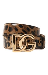 Кожаный ремень Dolce & Gabbana