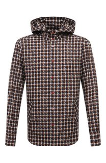 Хлопковая рубашка Kiton