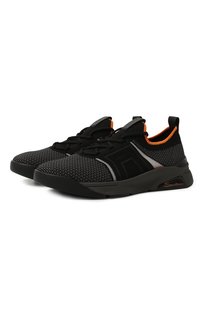 Текстильные кроссовки Santoni