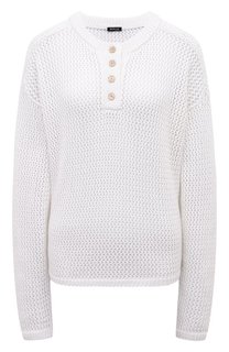 Хлопковый пуловер Kiton