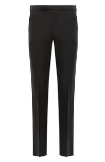 Брюки из шерсти и льна Zegna