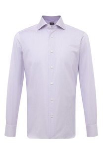 Хлопковая сорочка Zegna