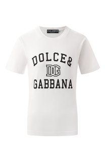 Хлопковая футболка Dolce & Gabbana