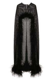 Топ с отделкой перьями The New Arrivals Ilkyaz Ozel
