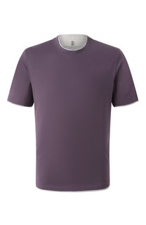 Хлопковая футболка Brunello Cucinelli