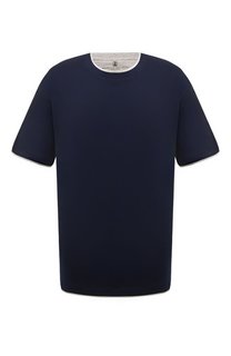 Хлопковая футболка Brunello Cucinelli