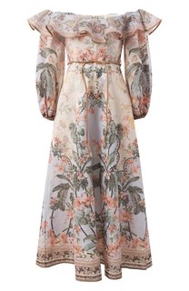 Льняное платье Zimmermann