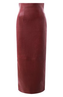 Кожаная юбка Khaite